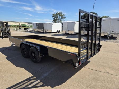 New 2027 H&H Trailers 82x18 Solid Side 10K Utility Trailer