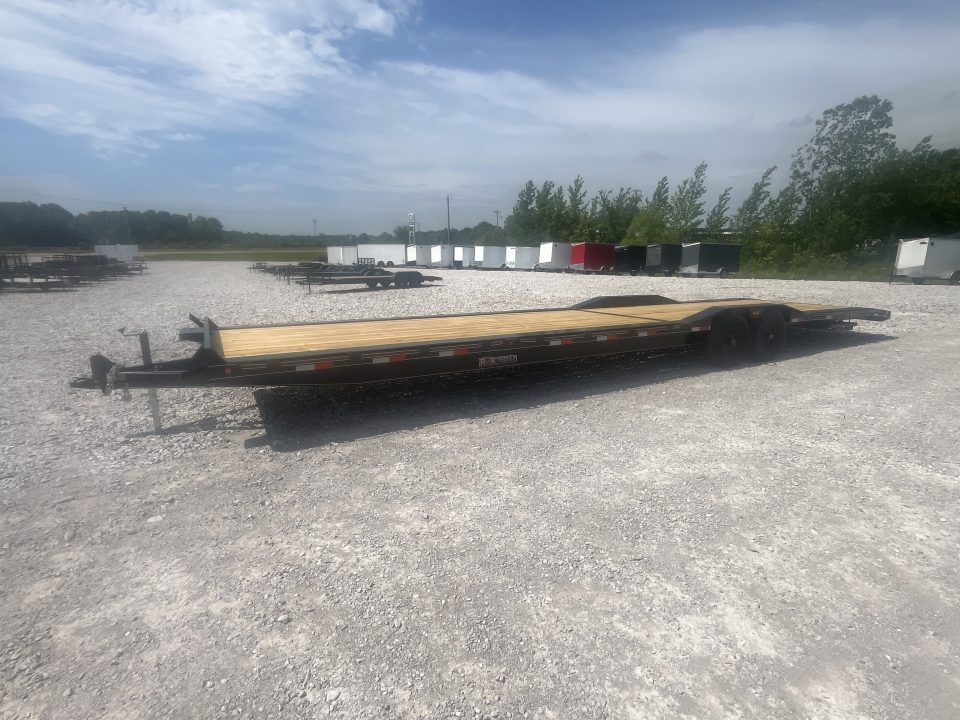 New 2027 Triple R 102X34+2 - 2 CARHAULER 14K WITH DRIVEOVER FENDERS