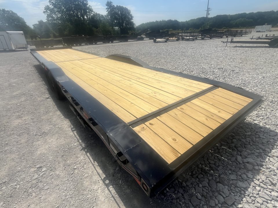 New 2027 Triple R 102X34+2 - 2 CARHAULER 14K WITH DRIVEOVER FENDERS