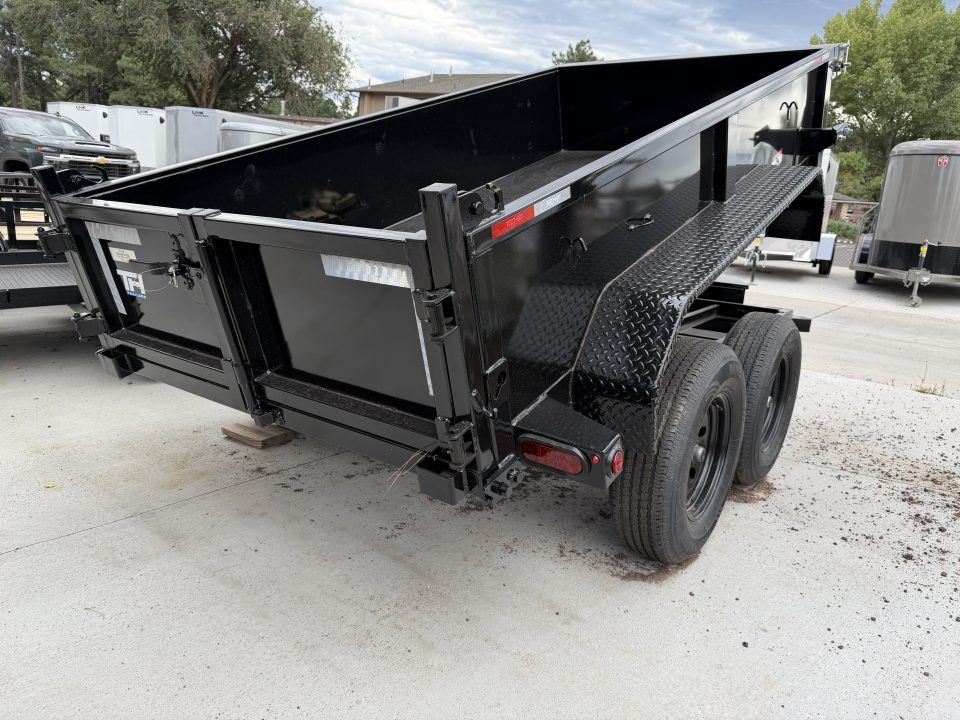 New 2026 Top Hat Trailers 5X10 Dump 70 Dump Trailer