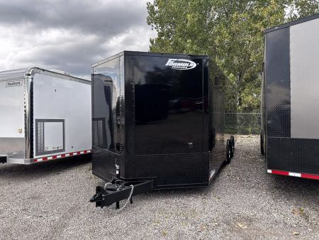 New 2027 Formula Trailers 24 FT APEX ENCLOSED CAR HAULER BLACK WITH BLACK OUT 7 FT INT HT FINISHED INTERIOR
