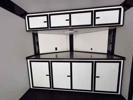 New 2027 Formula Trailers 24 FT APEX ENCLOSED CAR HAULER BLACK WITH BLACK OUT 7 FT INT HT FINISHED INTERIOR