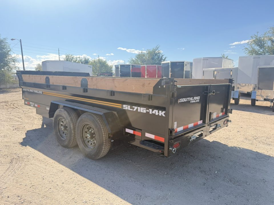 New 2027 Southland Trailers 7-16 Dump 7K Axles