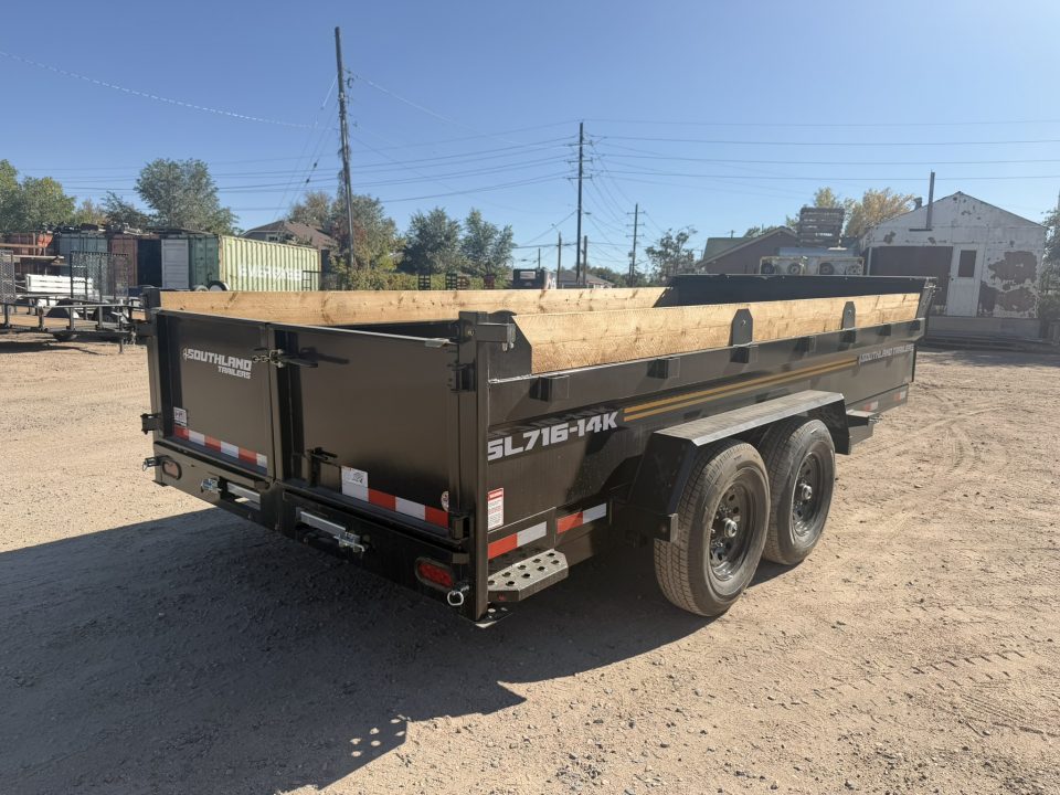 New 2027 Southland Trailers 7-16 Dump 7K Axles