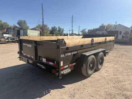 New 2027 Southland Trailers 7-16 Dump 7K Axles