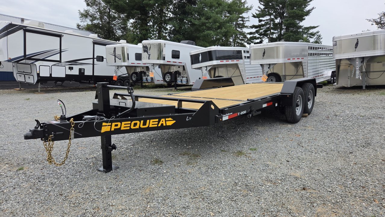 New 2027 Pequea Trailers T200 Equipment Trailer20'