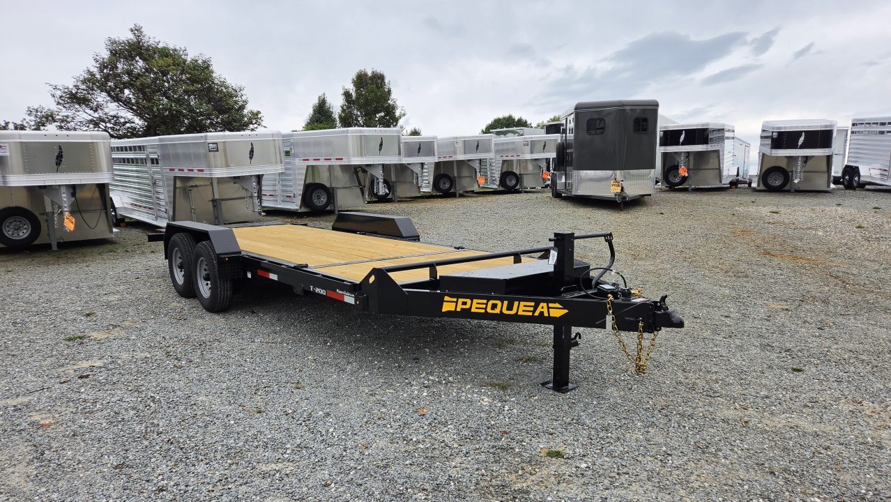 New 2027 Pequea Trailers T200 Equipment Trailer20'