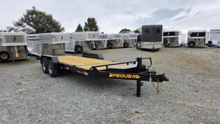 New 2027 Pequea Trailers T200 Equipment Trailer20'