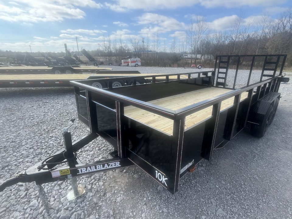 New 2027 Triple R 82X18 LANDSCAPE/UTILITY TRAILER WITH SOLID SIDES