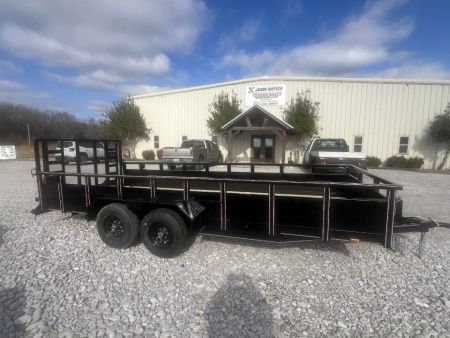 New 2027 Triple R 82X18 LANDSCAPE/UTILITY TRAILER WITH SOLID SIDES