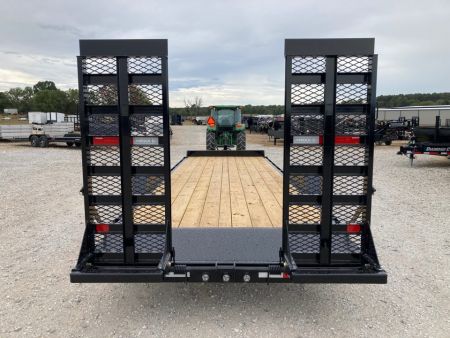 New 2027 MAXX-D 83x24 TANDEM 14K EQUIPMENT W/ 2' DOVE & STAND UP RAMPS Equipment Trailer