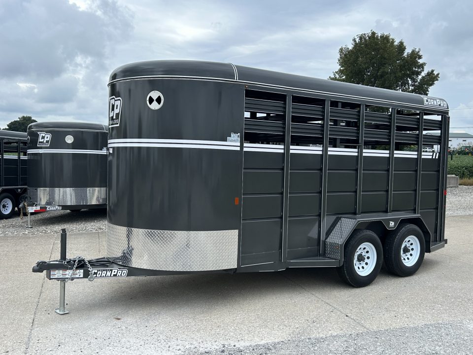 New 2026 CornPro SB-16 6S Stock Trailer