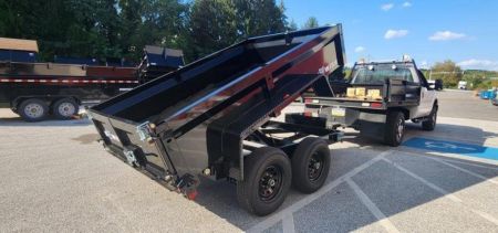 New 6 x 10 BWISE Low Pro Dump Trailer 10k