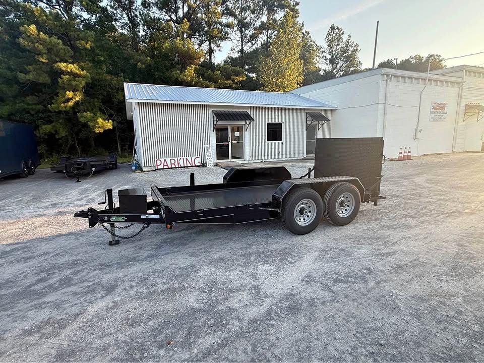 New 2026 Oak Ridge 77x14 14k Equipment/ Scissor Lift Trailer