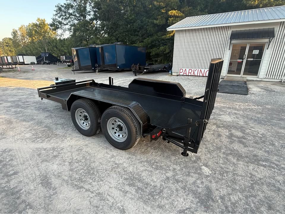 New 2026 Oak Ridge 77x14 14k Equipment/ Scissor Lift Trailer