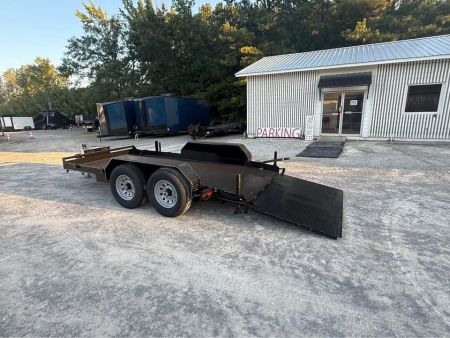 New 2026 Oak Ridge 77x14 14k Equipment/ Scissor Lift Trailer