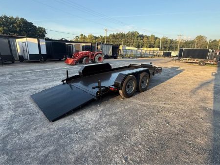 New 2026 Oak Ridge 77x14 14k Equipment/ Scissor Lift Trailer