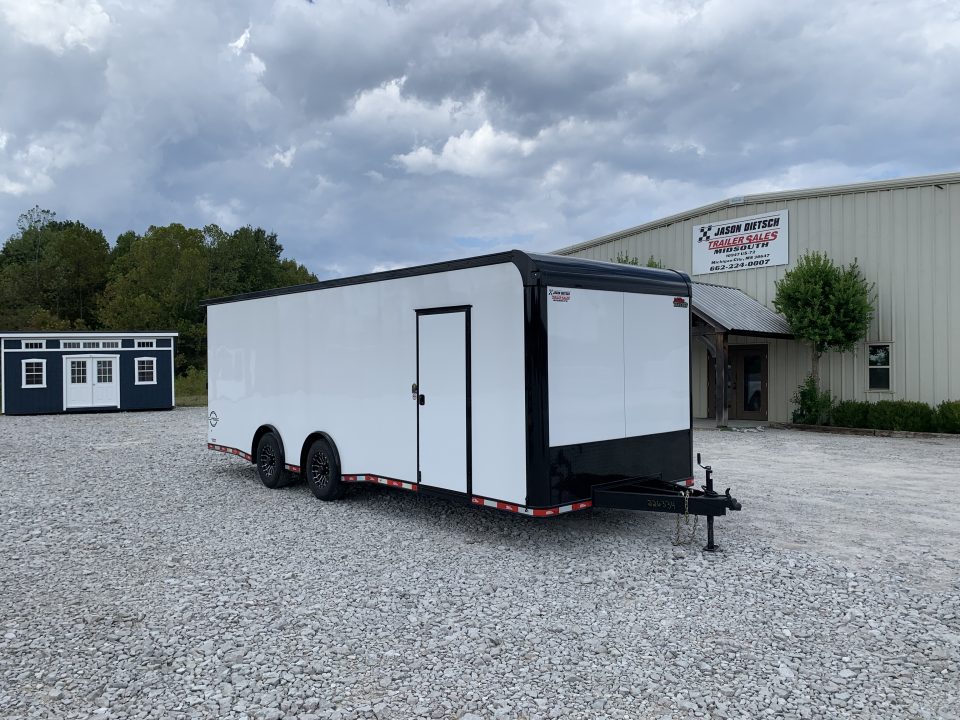 New 2027 United Trailers CLA-8.524TA70 CLASSIC RACE TRAILER 8.5X24 W/7K AXLES 14,000 GVWR