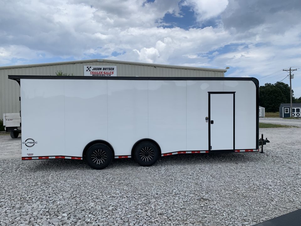 New 2027 United Trailers CLA-8.524TA70 CLASSIC RACE TRAILER 8.5X24 W/7K AXLES 14,000 GVWR