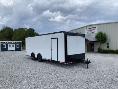 New 2027 United Trailers CLA-8.524TA70 CLASSIC RACE TRAILER 8.5X24 W/7K AXLES 14,000 GVWR