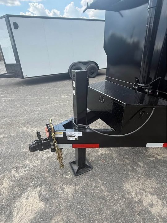 New 2026 Oak Ridge 7x16x4 20k Dump Trailer Hyd Jack