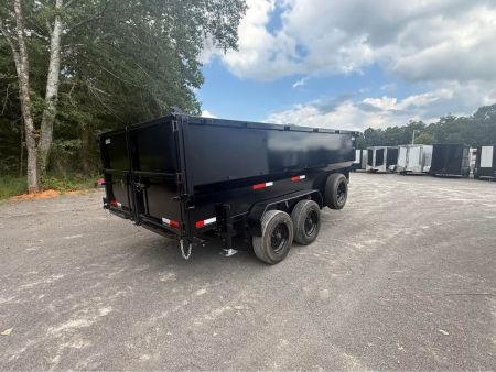 New 2026 Oak Ridge 7x16x4 20k Dump Trailer Hyd Jack