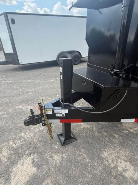 New 2026 Oak Ridge 7x16x4 20k Dump Trailer Hyd Jack