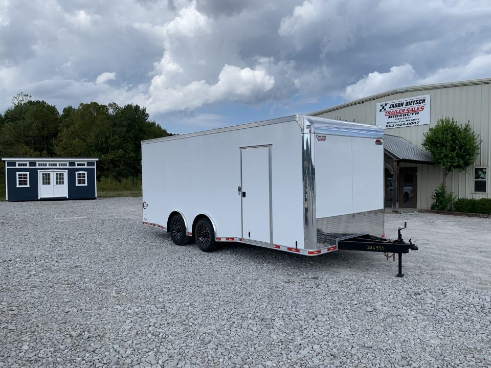 New 2027 United Trailers UXT-8.520TA70 - 8.5X20 RACE/CARGO ENCLOSED 14,000 GVWR