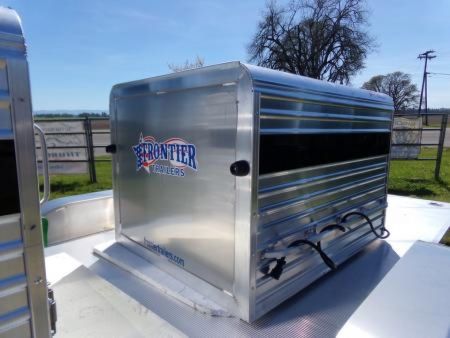 New 2027 Frontier 4x5 SINGLE DOOR Livestock Box Truck Boxes (Livestock and Dog)