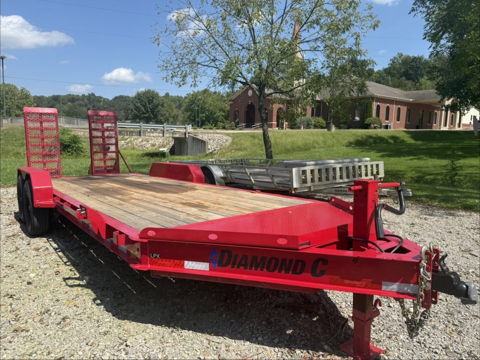 Used 2024 Diamond C Trailers LPX207 20X82 Equipment Trailer