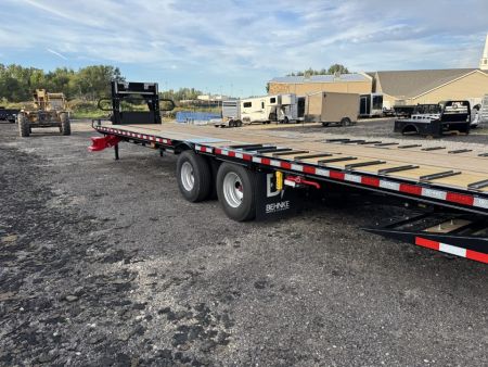 New 2027 Behnke FB8X32GNHBT-24EH Flatbed Trailer