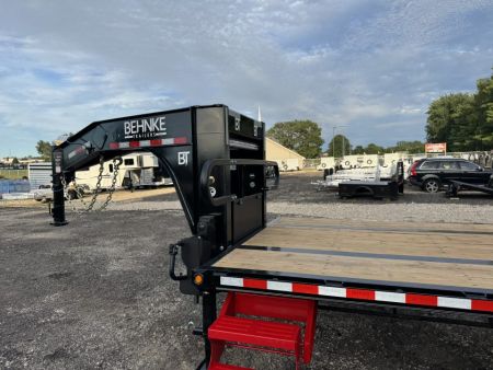 New 2027 Behnke FB8X32GNHBT-24EH Flatbed Trailer
