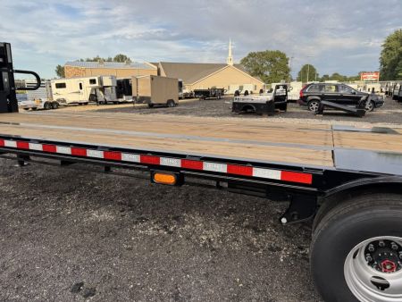 New 2027 Behnke FB8X32GNHBT-24EH Flatbed Trailer
