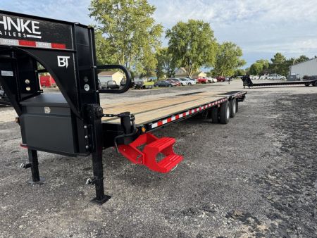 New 2027 Behnke FB8X32GNHBT-24EH Flatbed Trailer