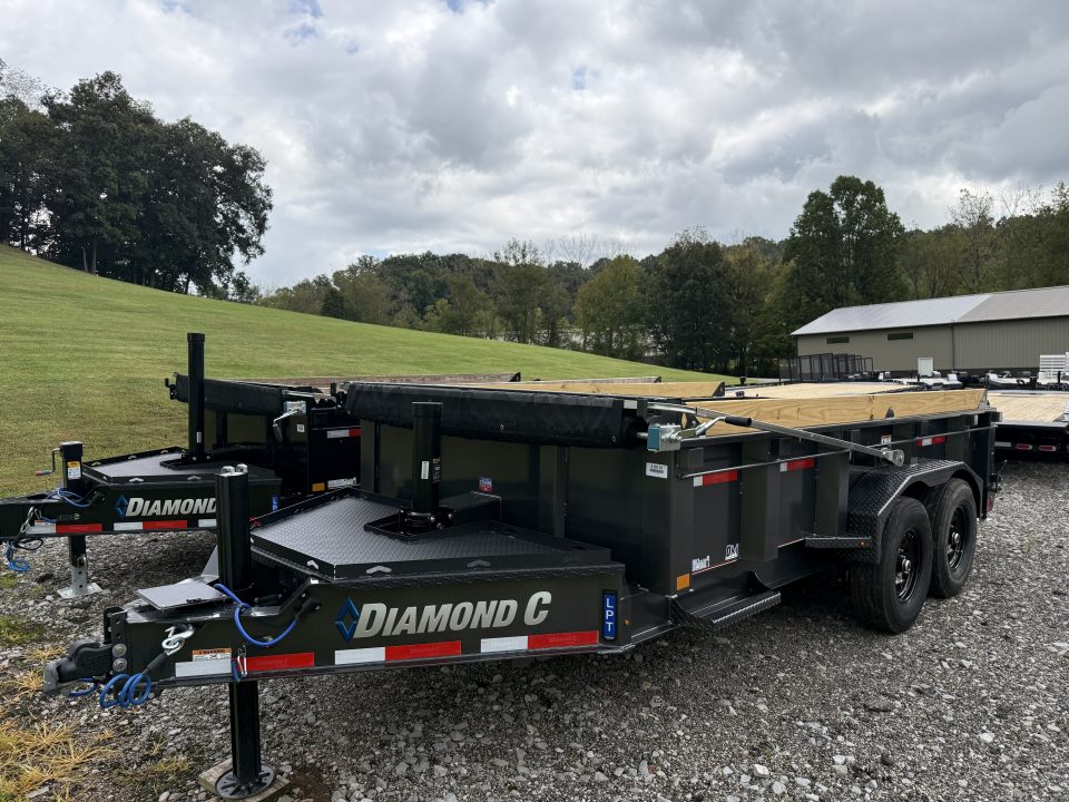 New 2027 Diamond C Trailers LPT 207 14X82 PACESETTER Dump Trailer