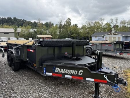 New 2027 Diamond C Trailers LPT 207 14X82 PACESETTER Dump Trailer