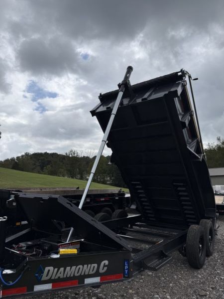 New 2027 Diamond C Trailers LPT 207 14X82 PACESETTER Dump Trailer