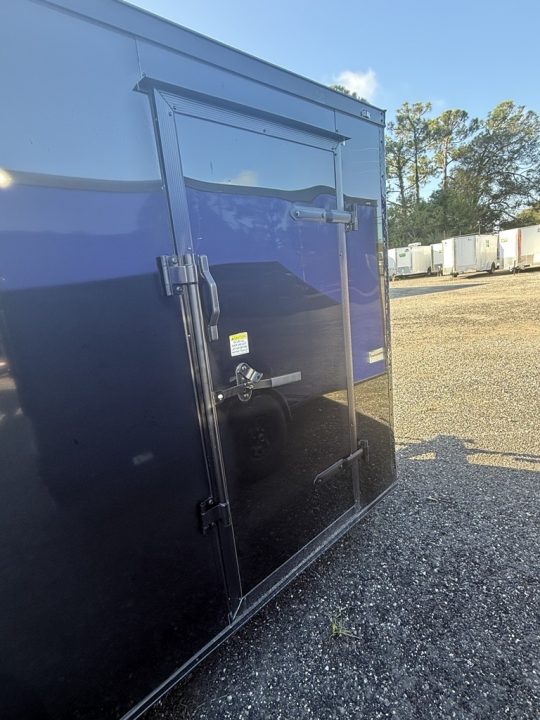 New 2027 Quality Cargo 6x12 Black Enclosed Trailer | Single Axle | Blackout Package | 2,990 GVWR