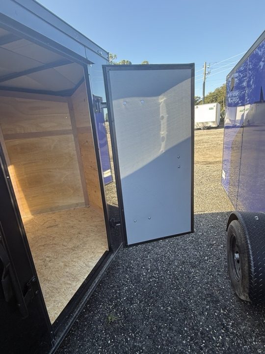 New 2027 Quality Cargo 6x12 Black Enclosed Trailer | Single Axle | Blackout Package | 2,990 GVWR
