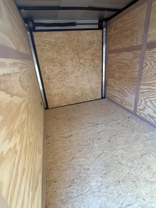 New 2027 Quality Cargo 6x12 Indigo Blue Enclosed Trailer | Single Axle | Blackout Package Cargo / Enclosed Trailer
