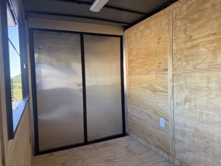 New 2027 Quality Cargo 6x12 Concession Trailer | Orange | Blackout Package | 30 AMP Electrical Concession