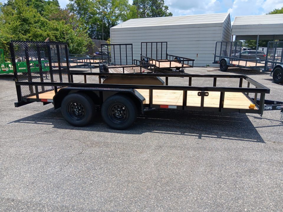 New 2027 GPS Trailers GTT 7X16TA 7K UTILITY TRAILER
