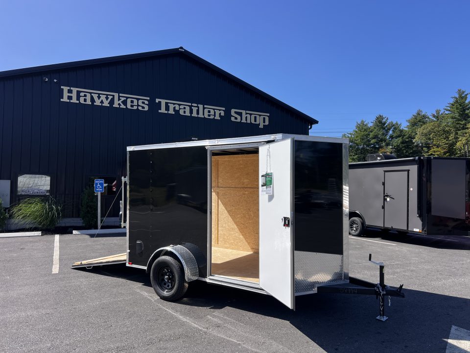 New 2027 Spartan 6X10 +2ft V-nose/ 6'6" interior height / .080 Polycore Exterior/ 16" OC Construction- 2990GVW