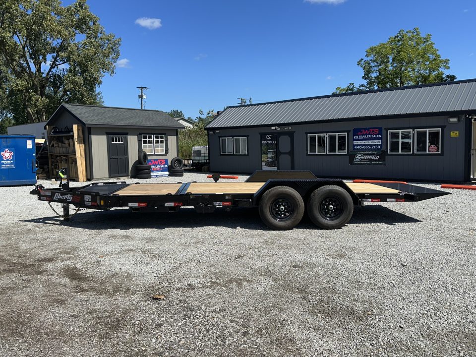 New 2027 Liberty 83X20 Split Tilt Trailer