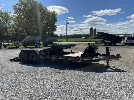 New 2027 Liberty 83X20 Split Tilt Trailer