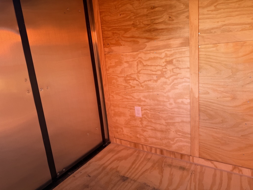New 2027 Quality Cargo 6x12 Indigo Blue Concession Trailer | Blackout Package | AC | 9" Extra Height Concession