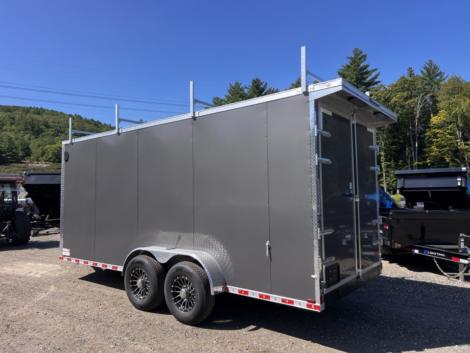 New 2027 Spartan 7X18 +2ft V-nose/ 7k Torsion Axles / Hydraulic Disc Brakes / Contractor Package - 14,000GVW