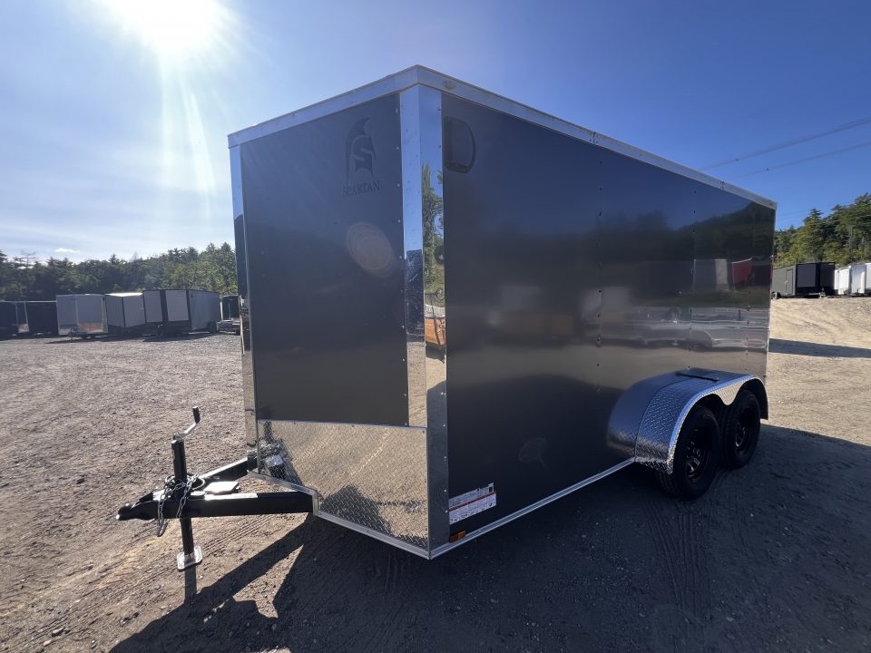 New 2027 Spartan 7X14 +2ft V-nose/6'6" interior height / .080 Polycore Exterior - 7000GVW
