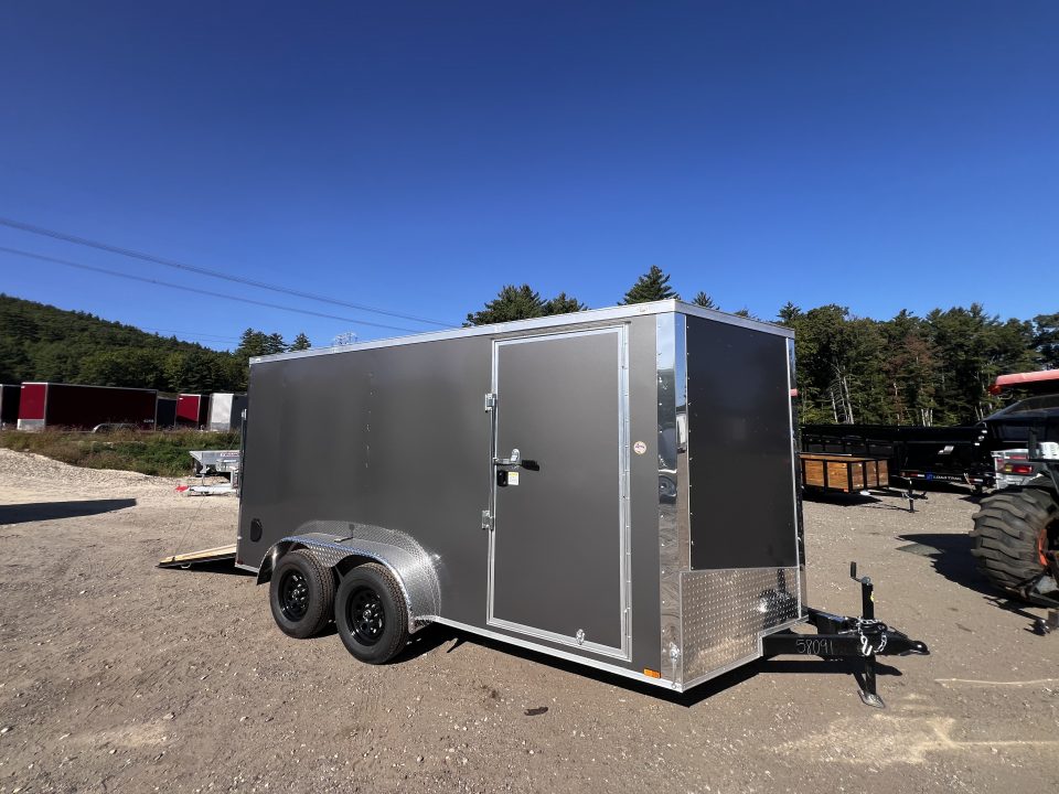 New 2027 Spartan 7X14 +2ft V-nose/6'6" interior height / .080 Polycore Exterior - 7000GVW