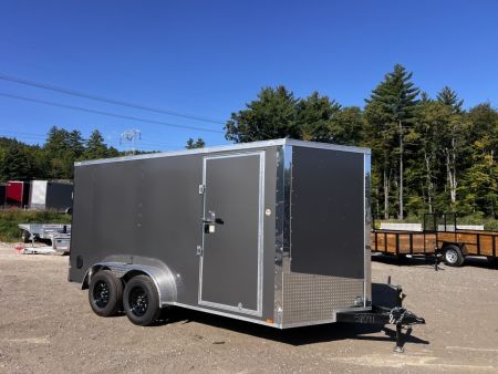 New 2027 Spartan 7X14 +2ft V-nose/6'6" interior height / .080 Polycore Exterior - 7000GVW